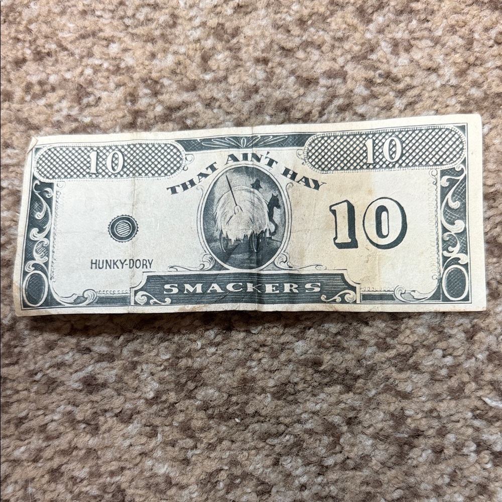 Vintage 1948 Novelty 10 Smackers Bill - Picture 4 of 6